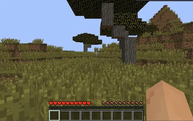 Minecraft 1.8.8 (Eaglercraft) game screenshot