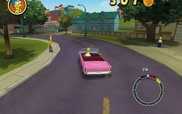 The Simpsons: Hit & Run game screenshot